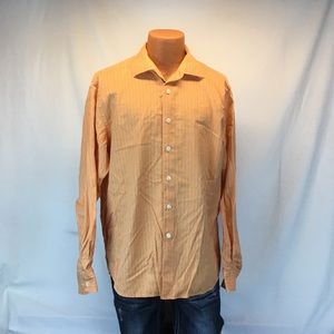 Tommy Bahama Orange Long Sleeve Button Down Shirt